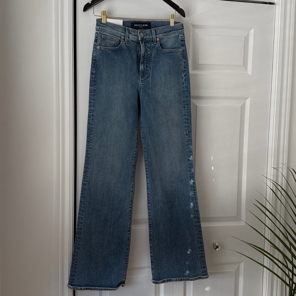 Veronica Beard High Rise Blue Jeans